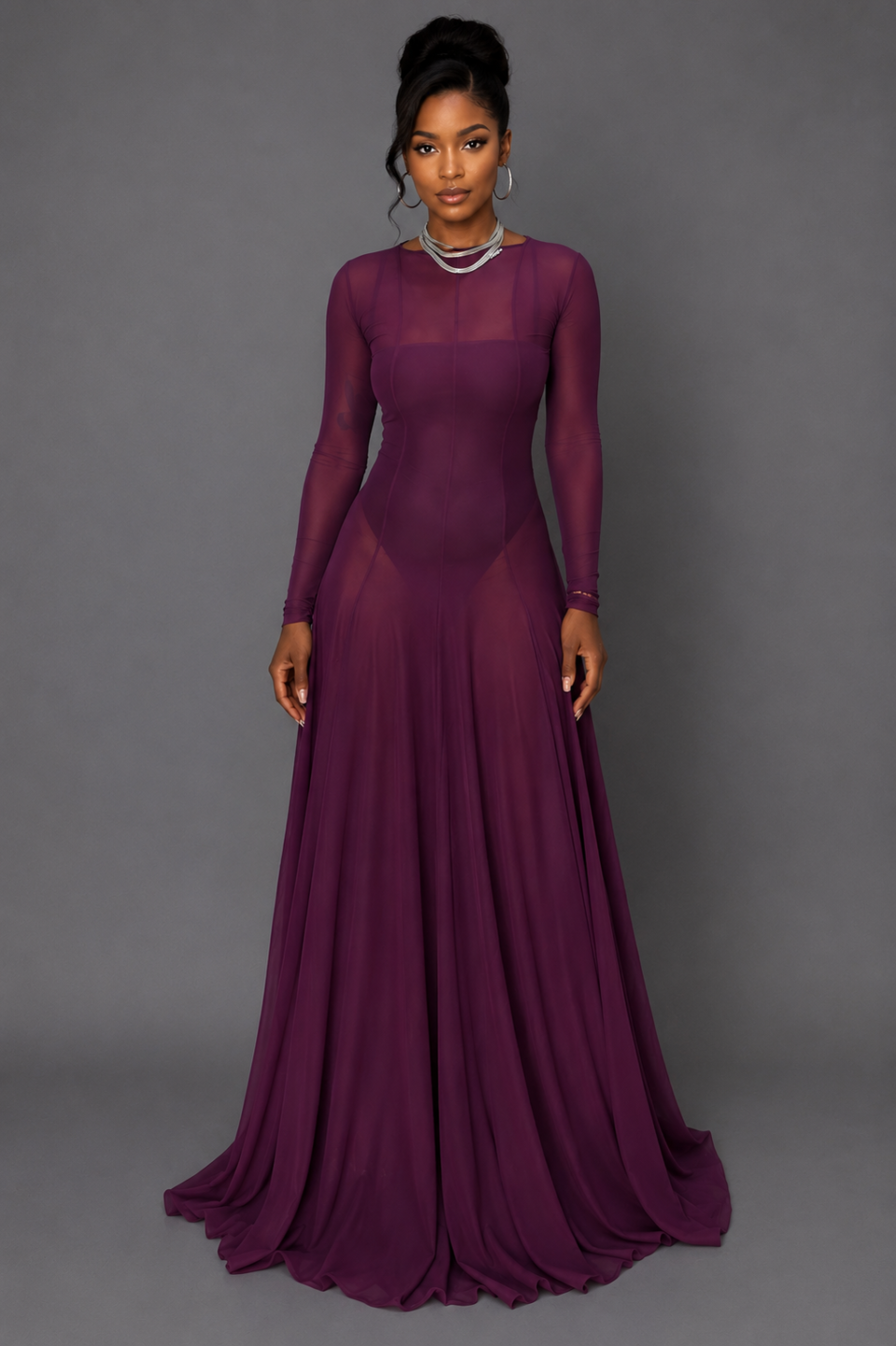 VIOLET DRESS